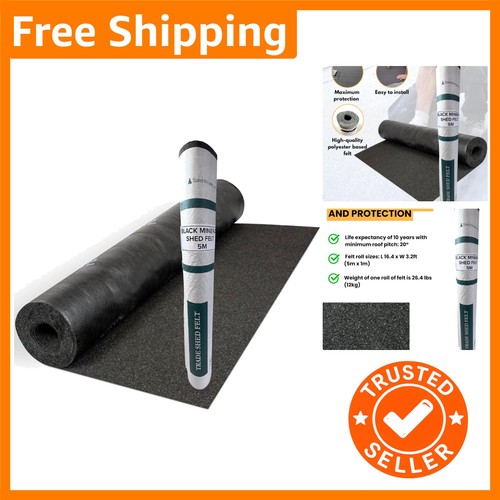 Heavy duty black mineral shed - heavy-duty,