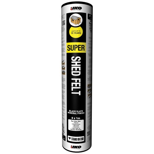 Iko black super - black, felt