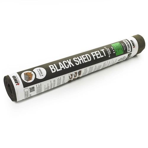 Iko shed felt black - black, mineral