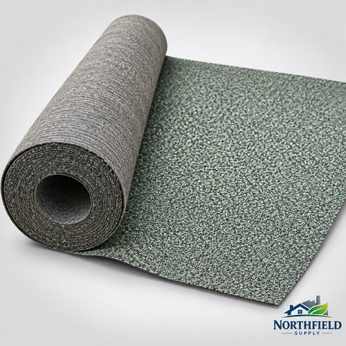 Green mineral roofing - green,