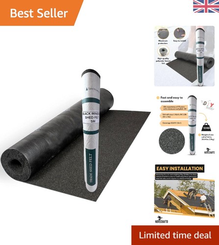 Weatherproof roofing felt - roofing, for