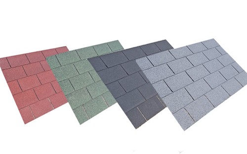 Tab square felt shingles - felt,