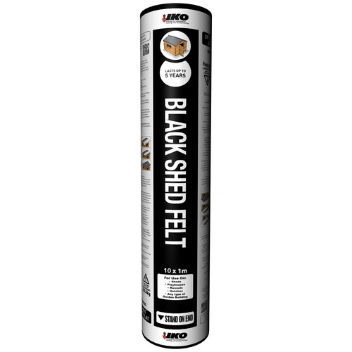 Shed felt roll 10m x - felt, 8m