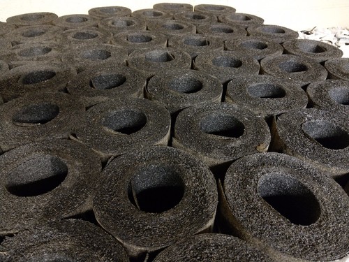 Shed felt rose roofing - rose, black